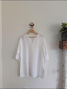 Eileen Fisher Organic Linen Tunic